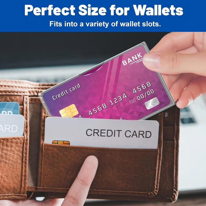 ClearGuard – Premium Social Security Card Protector Sleeves