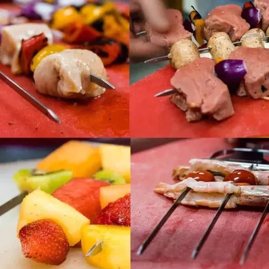 GrillMaster - Barbecue 3 way Grill Skewers