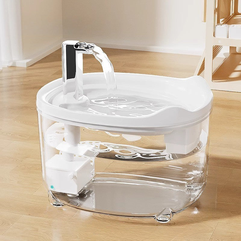 CrystalFlow – Triple Filtration Pet Fountain
