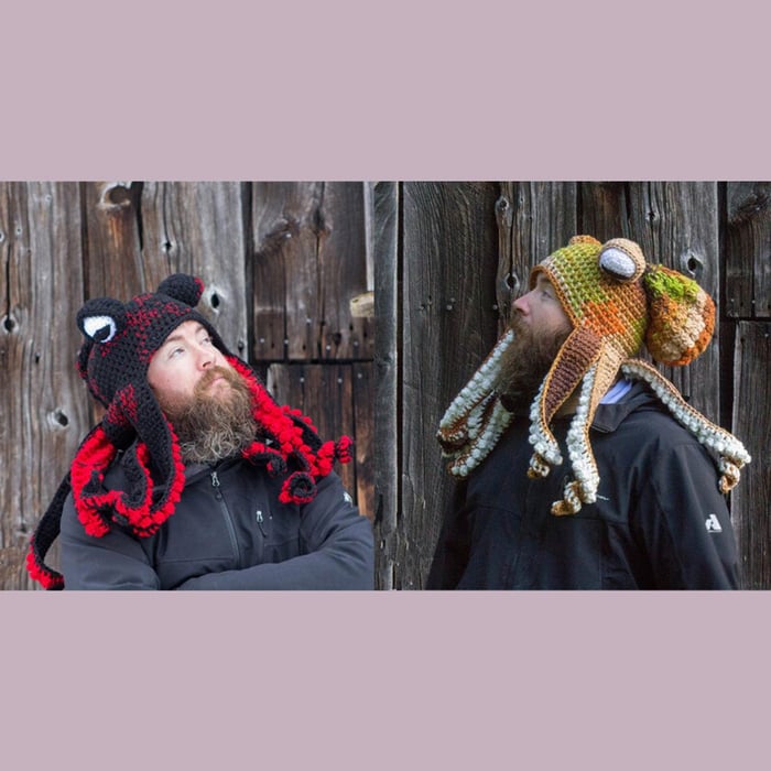 OctoCap – Crochet Octopus Hat