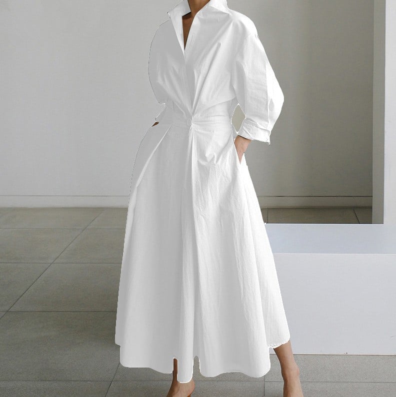 Eleganza - Women’s Cotton Wrap Dress
