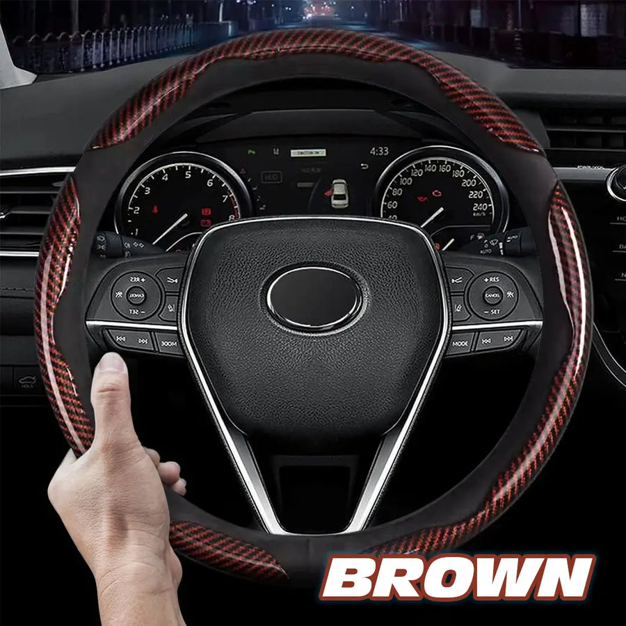 CarbonCommand - Premium Silicone Steering Cover