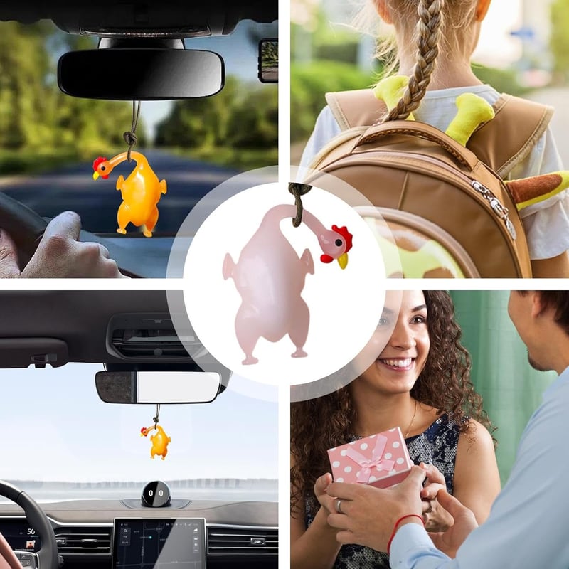 ChromaDrive – UV Responsive Color-Changing Car Pendant