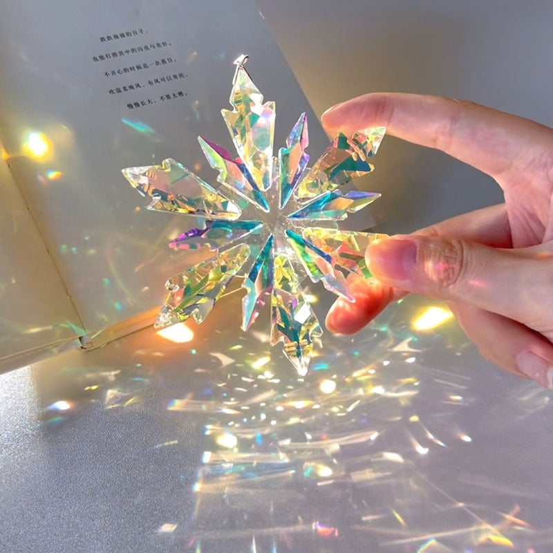FrostGleam – Sparkling Crystal Suncatcher