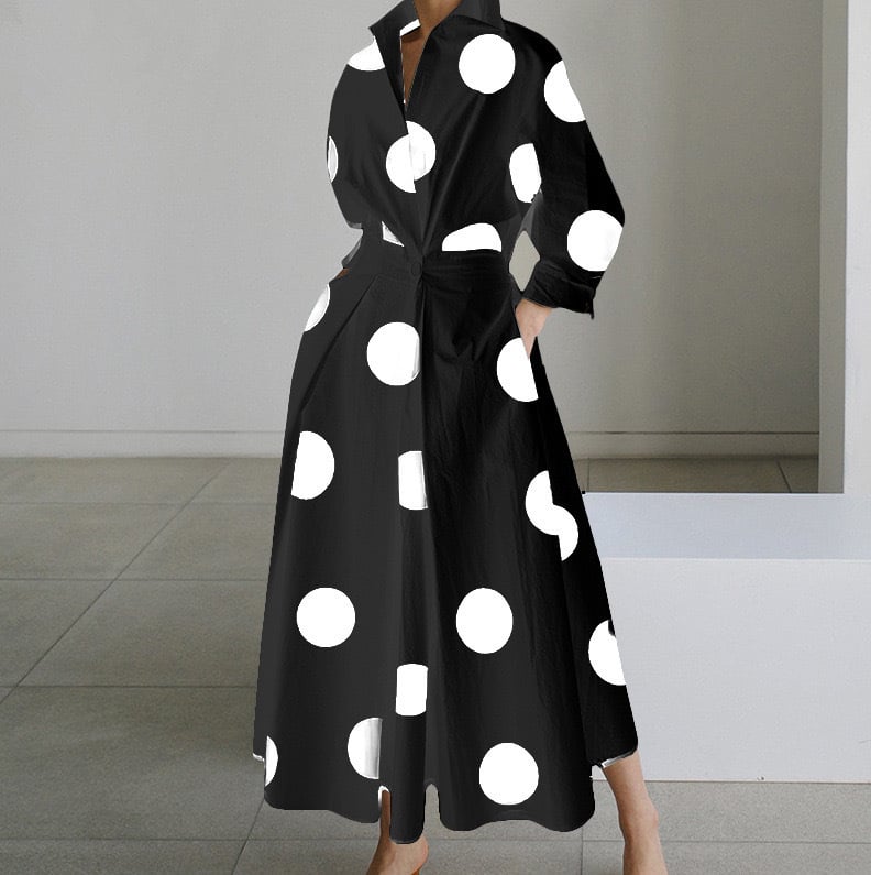 Eleganza - Women’s Cotton Wrap Dress