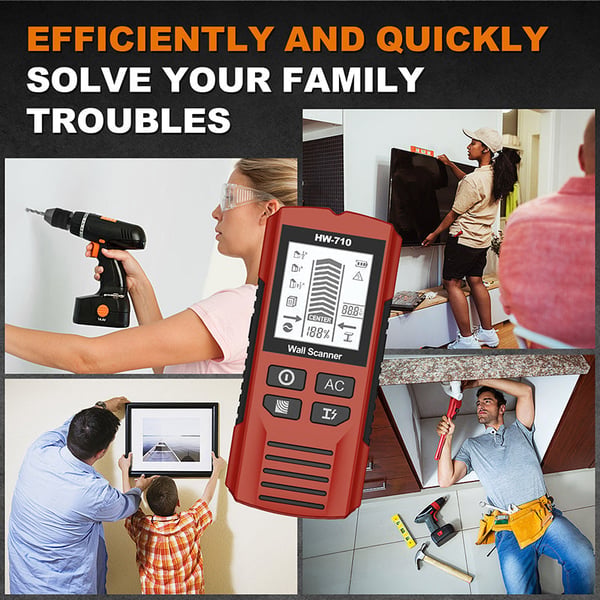 SteelSeek – Advanced Handheld Metal & Wall Detector