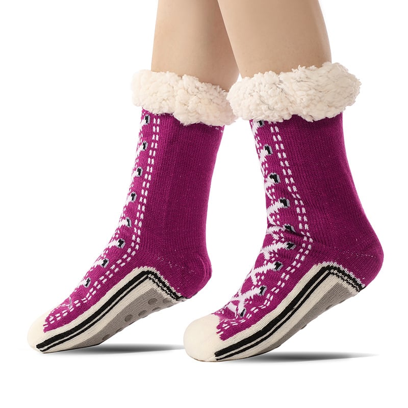 CashmereCloud - Ultra‑Thick Slipper Home Socks