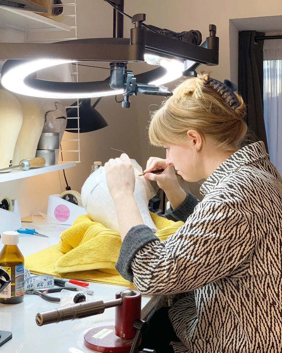 GlamAura – Women’s Natural Lace Wig