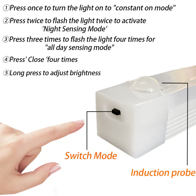 LumoSense – Magnetic Rechargeable Sensor Light