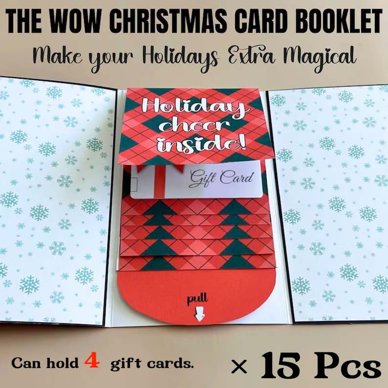 MerryPouch – Handmade Christmas Card Holder