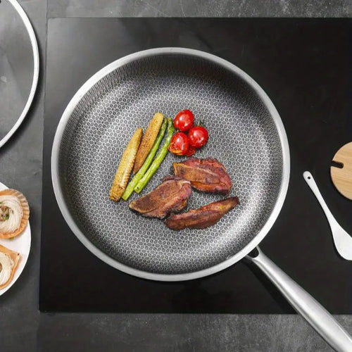 ChefCore – Hammered Stainless Steel Pan