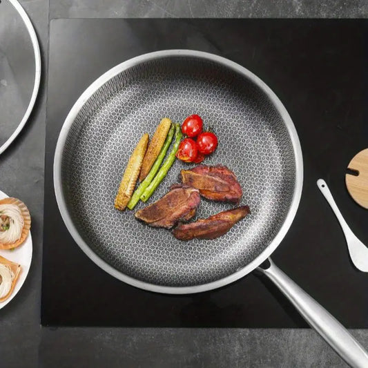 ChefCore – Hammered Stainless Steel Pan