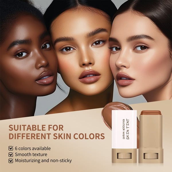 GlowVeil – Serum Infused Skin Tint Stick for Radiant Coverage