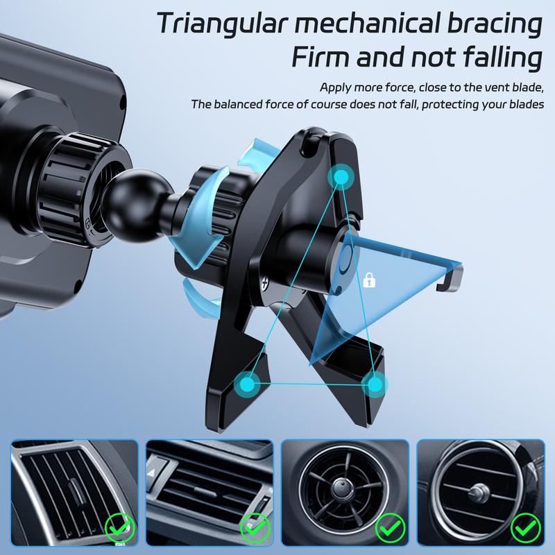 ChargeGrip – 15W Wireless Car Mount