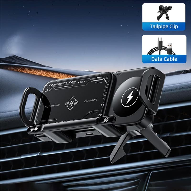 ChargeGrip – 15W Wireless Car Mount