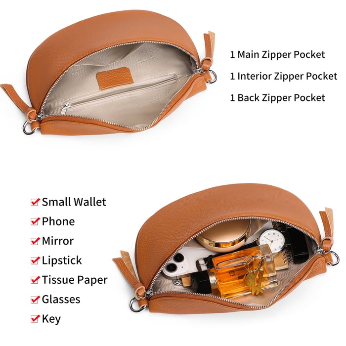 Velinor – Timeless Crossbody Leather Bag