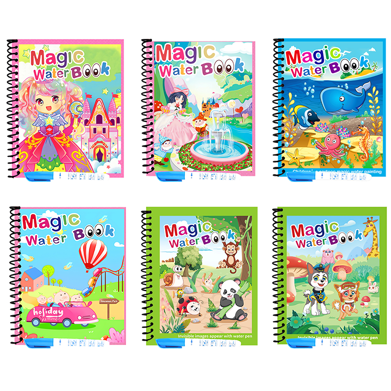 AquaMagic – Interactive Water Coloring Book