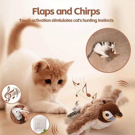 ChirpMate – Interactive Chirping Bird Cat Toy