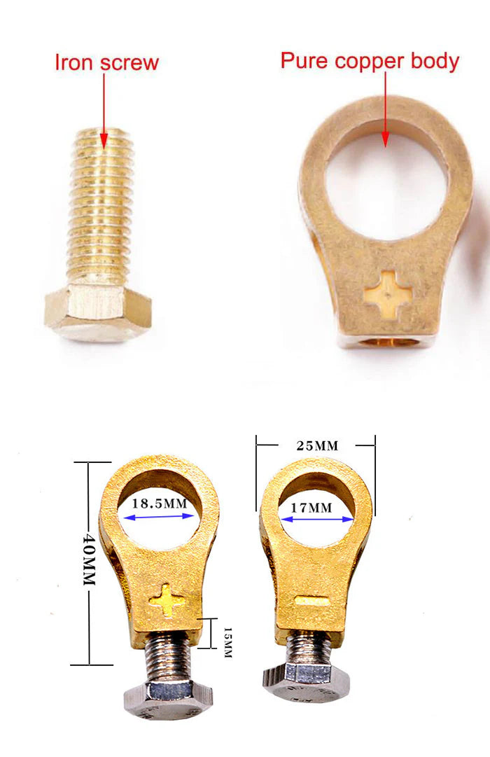 PowerClamp – Pure Copper Battery Connection Clip