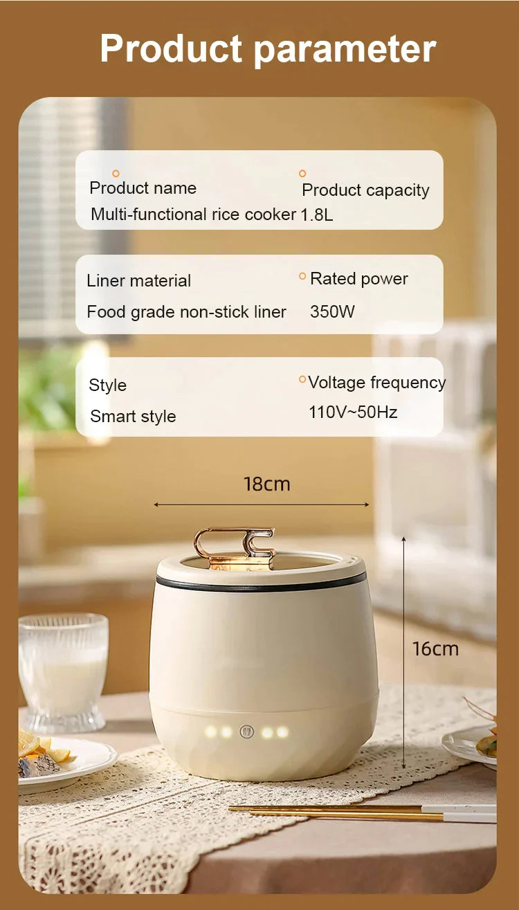 CookEase – Multifunctional Electric Mini Cooker