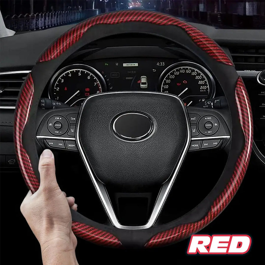 CarbonCommand - Premium Silicone Steering Cover