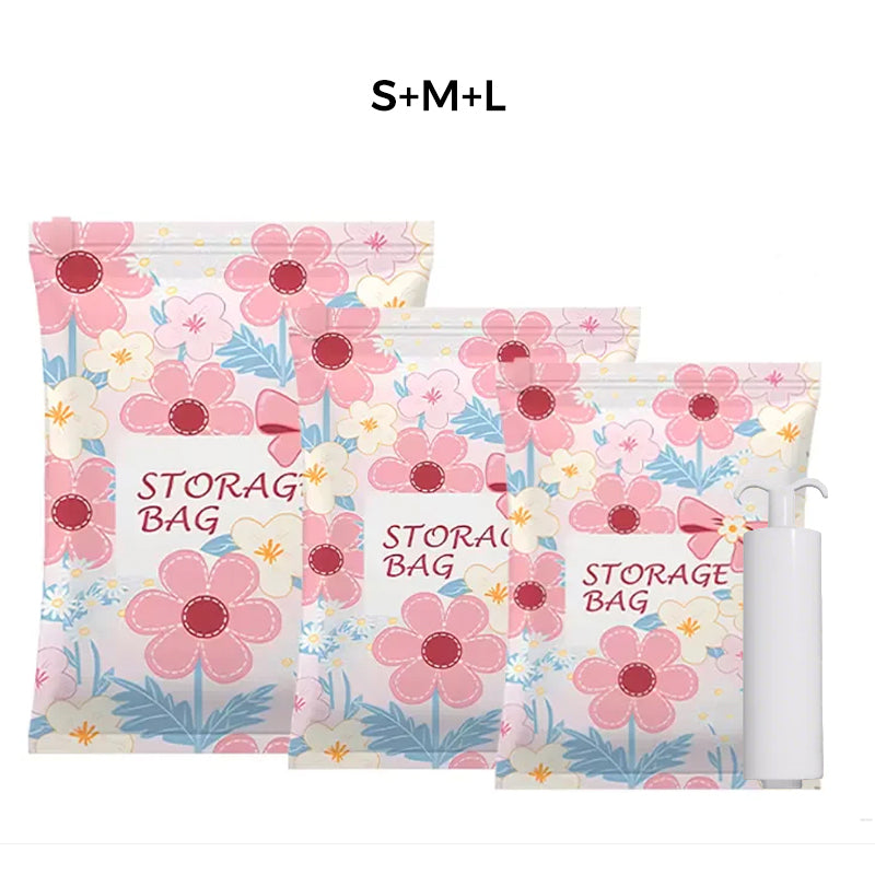 AeroSeal – Space-Saving Vacuum Storage Bags with Electric Pump