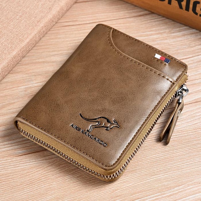 TitanFold – Sleek Zipper Wallet
