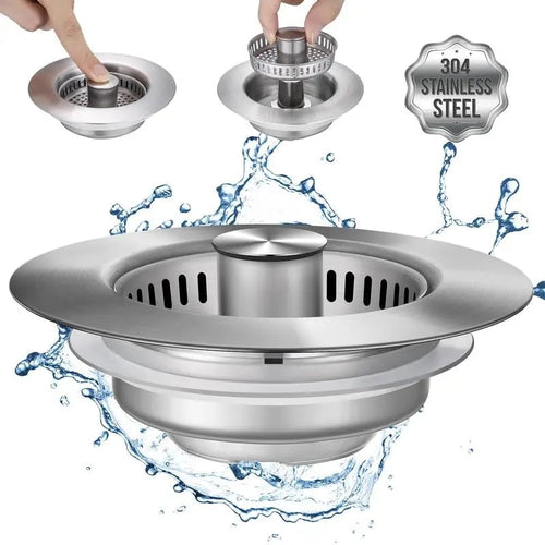 ClogFree - Sink Strainer & Stopper