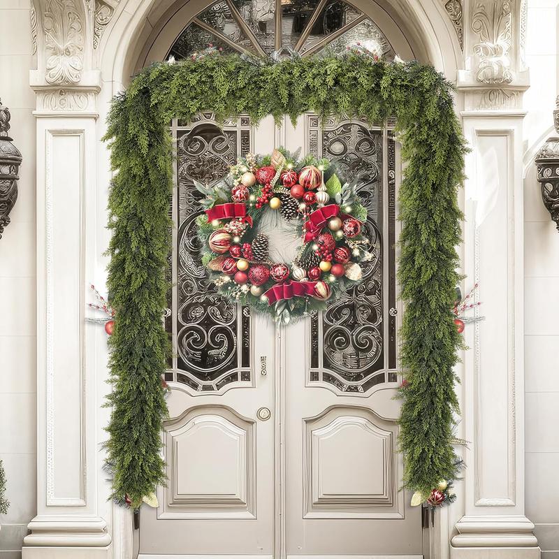 EverCedar – Realistic Winter Garland