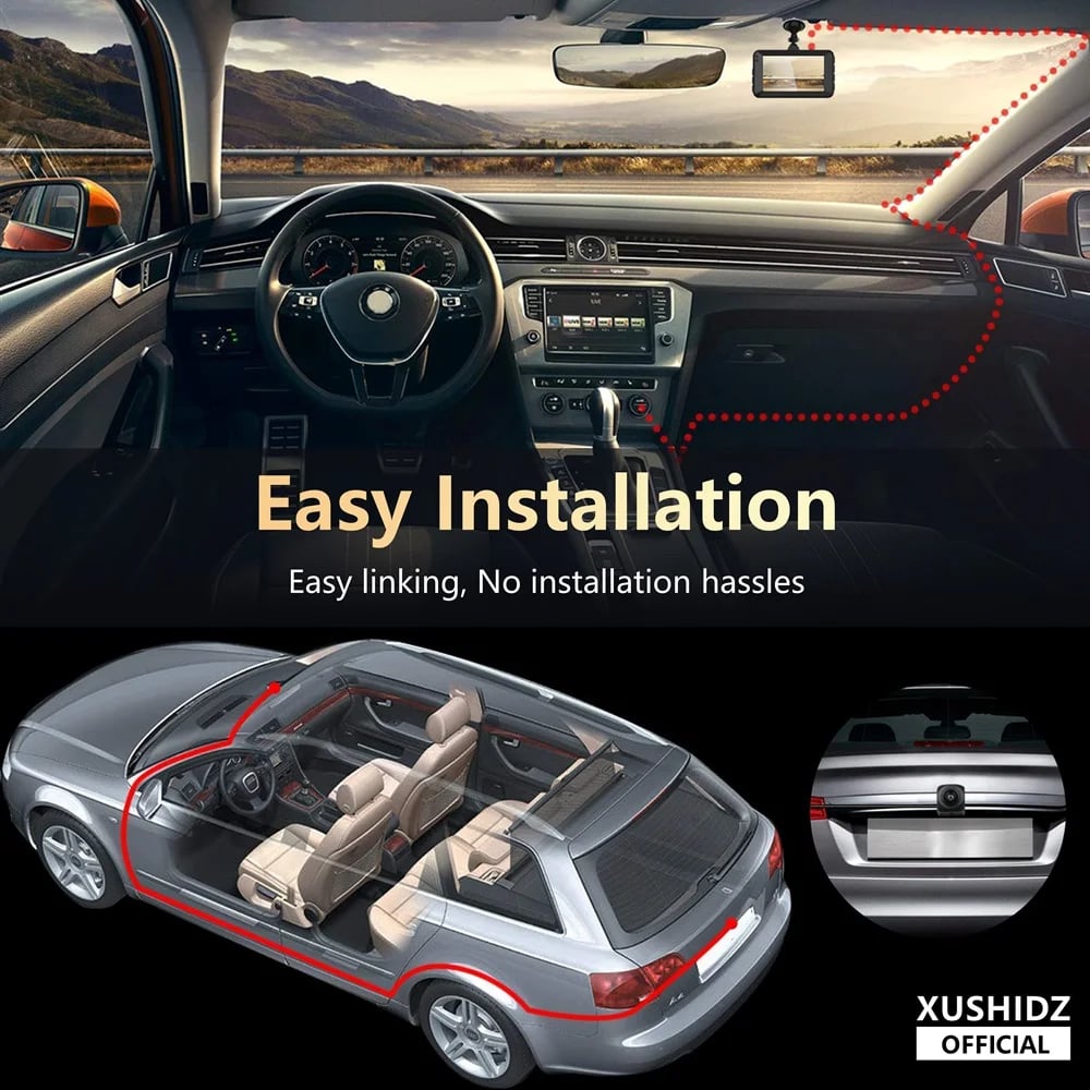 DriveEye - Smart WiFi HD Dashcam with Night Vision