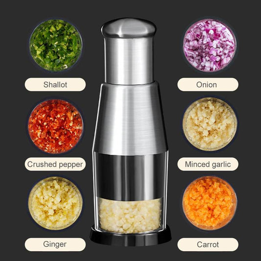 SteelCrush - Heavy-Duty Garlic & Food Chopper