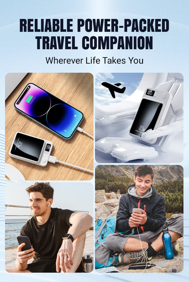 EnerPulse – Compact High Speed Power Bank