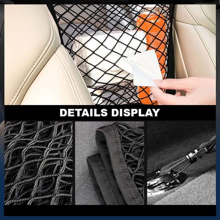 AutoBarrier Pro - Ultra-Safe Car Seat Barrier & Organizer