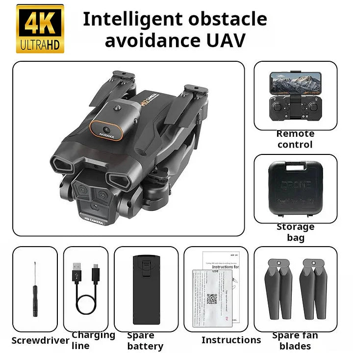 SkyMaster - HS175D Quadcopter 4k Drone Camera