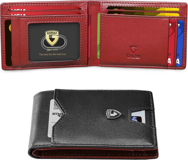 CarbonGuard - Slim RFID-Blocking Wallet for Men
