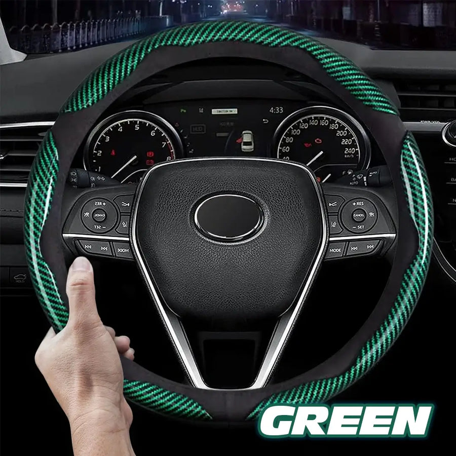CarbonCommand - Premium Silicone Steering Cover