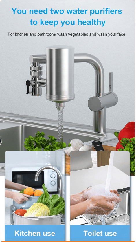 PureSteel – 304 Stainless Steel Water Purifier