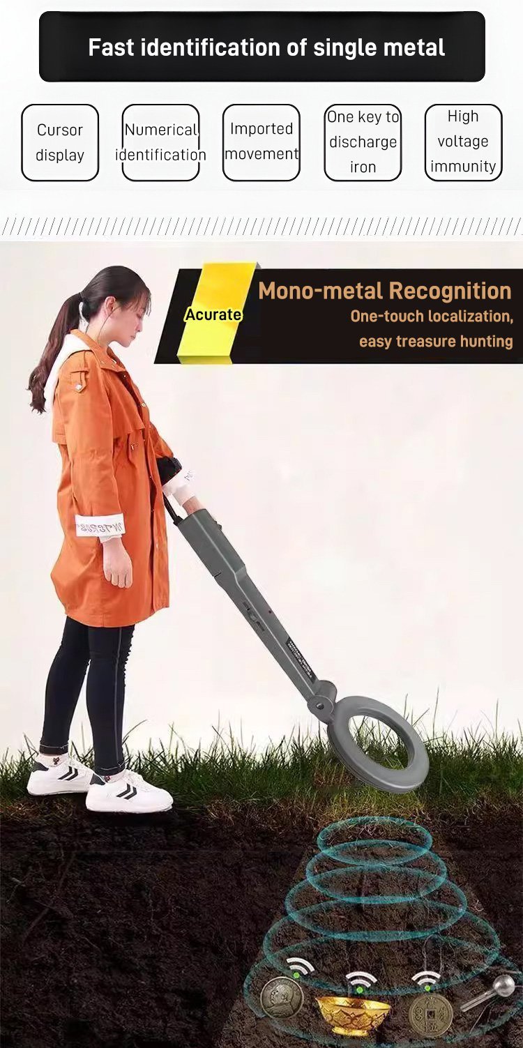 MetalSense – Handheld Sensitive Detector
