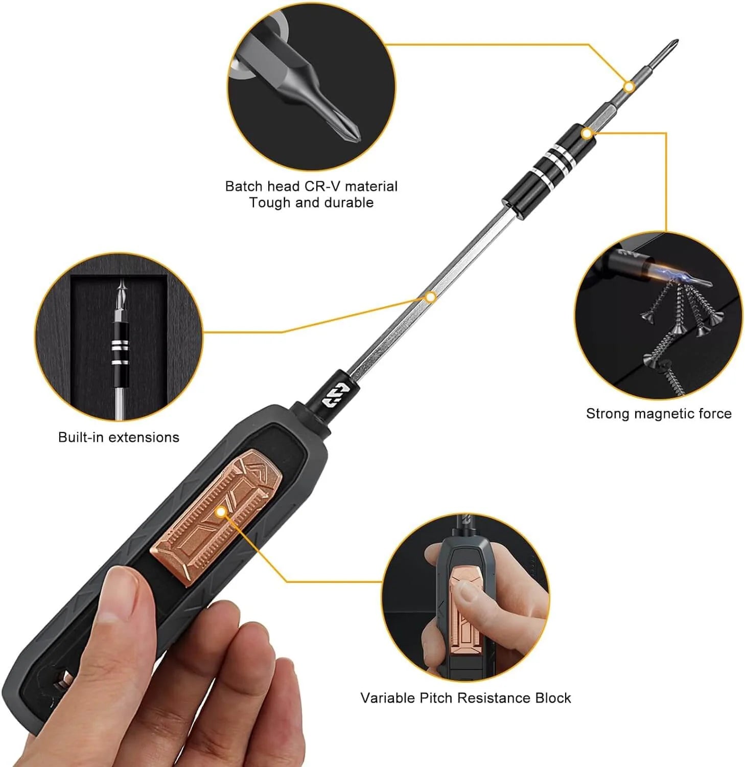 MegaFix – 180 in 1 Professional Screwdriver Tool Kit