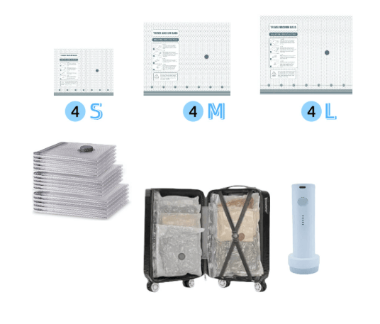 JetPack – Cordless Travel Compression System