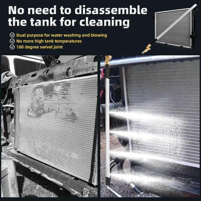 RadiClean – 23.6" Dual-Purpose Radiator Cleaning Wand