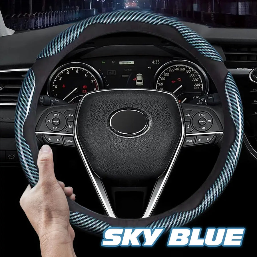 CarbonCommand - Premium Silicone Steering Cover