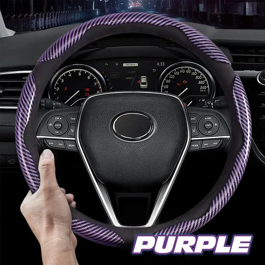 CarbonCommand - Premium Silicone Steering Cover
