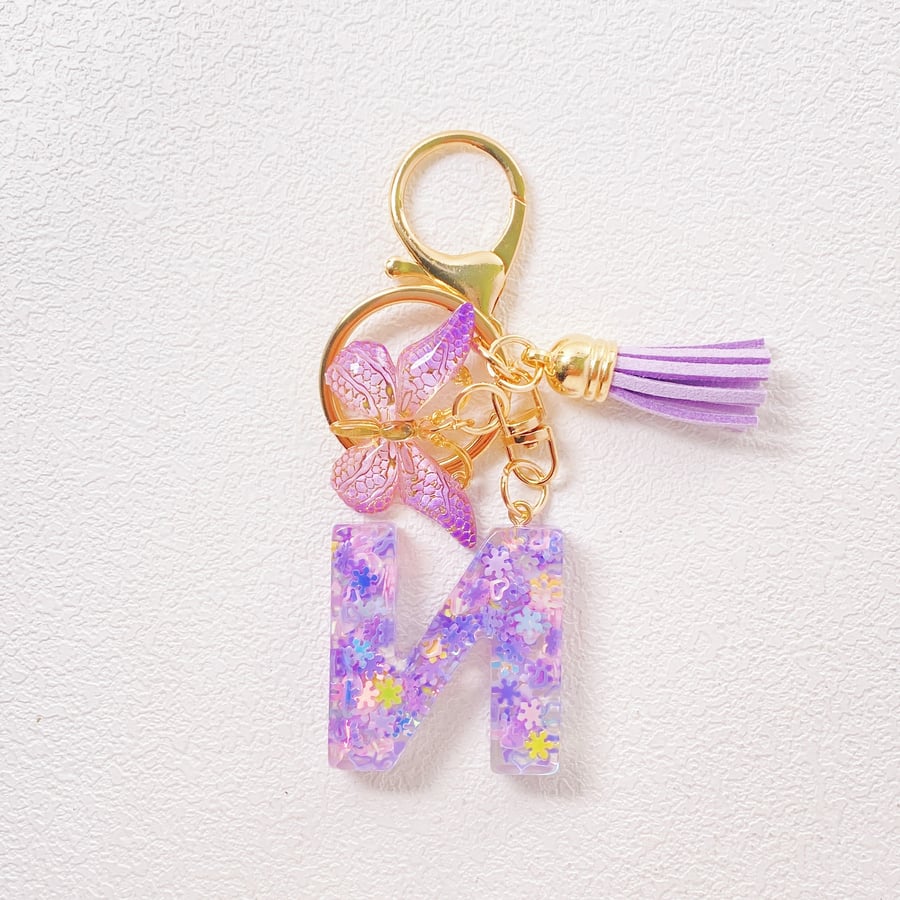 CharmKey – Personalized Initial Letter Keychain