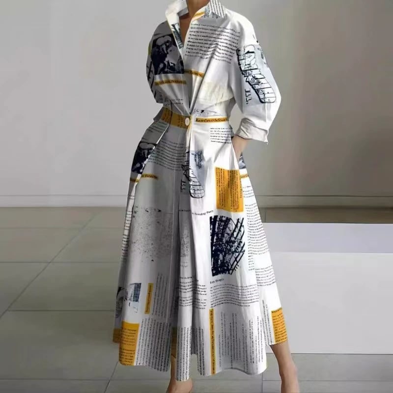 Eleganza - Women’s Cotton Wrap Dress