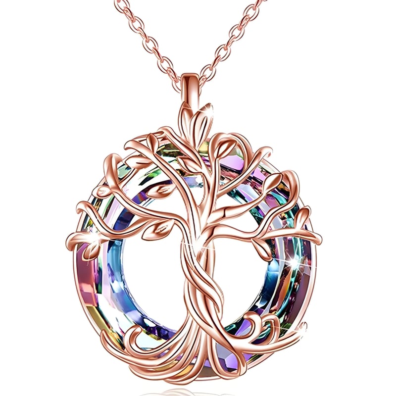Evola - The Elegant Tree of Life Pendant for Every Journey