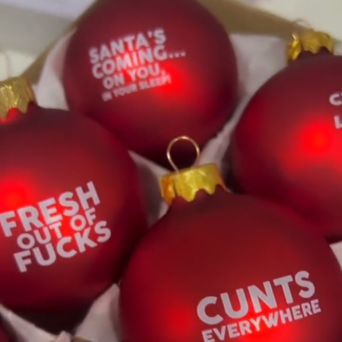 JollyGiggle - Funny Christmas Ornament