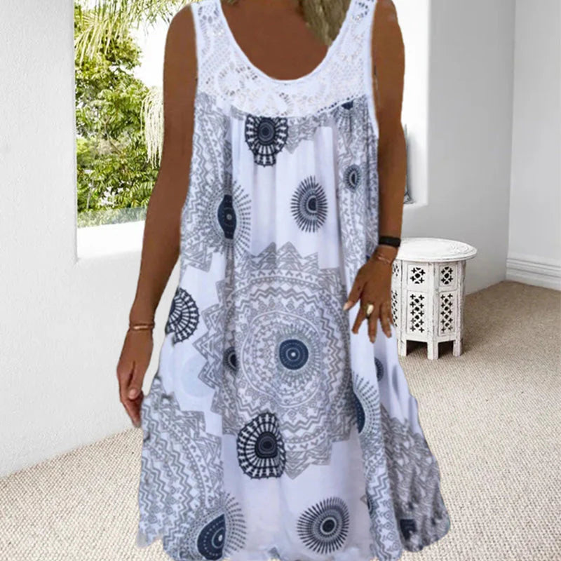 SunPetal – Women’s Printed Summer Dress
