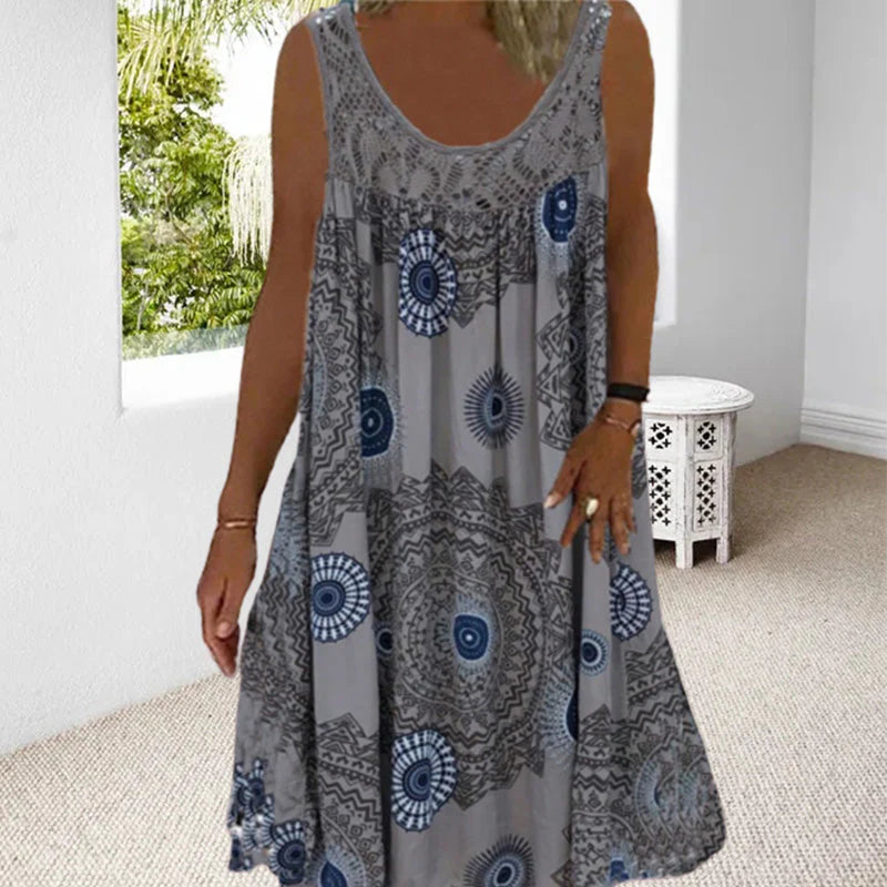 SunPetal – Women’s Printed Summer Dress
