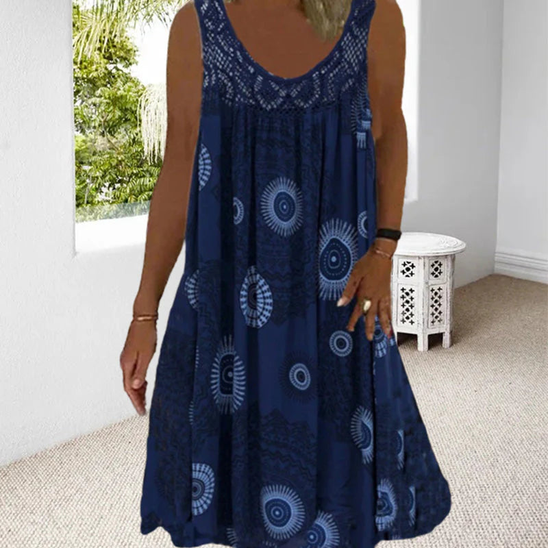 SunPetal – Women’s Printed Summer Dress